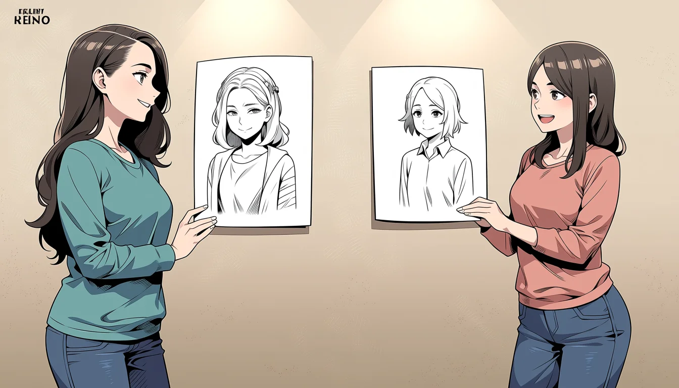 Editorial art for A craft guide to Uncensored Lesbian Hentai