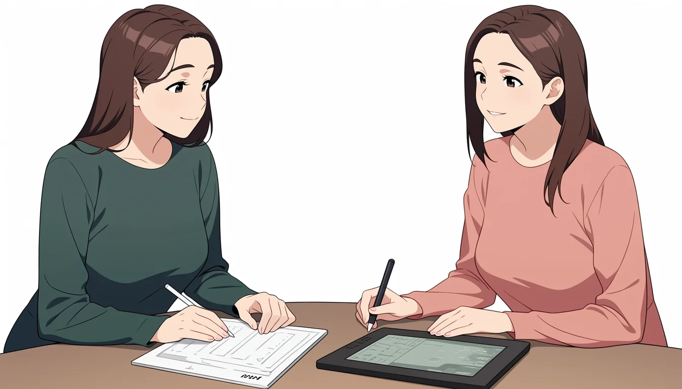 Editorial art for Young Lesbian Hentai: the adult-safety boundary