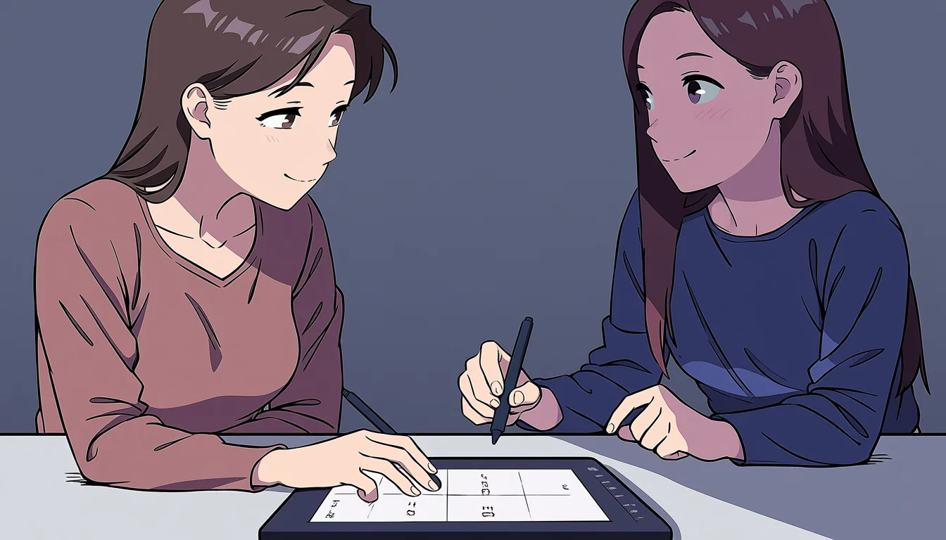 Editorial art for Young Yuri Hentai: the adult-safety boundary