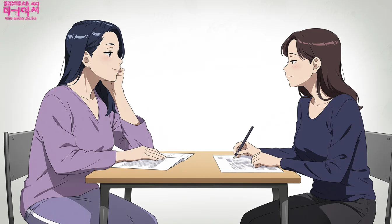 Editorial art for How to read Yuri Anime Sex Scene as visual craft