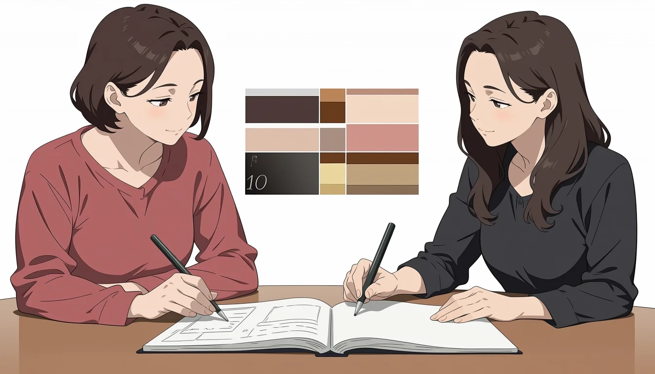 Editorial art for How to read Yuri Anime Uncensored as visual craft