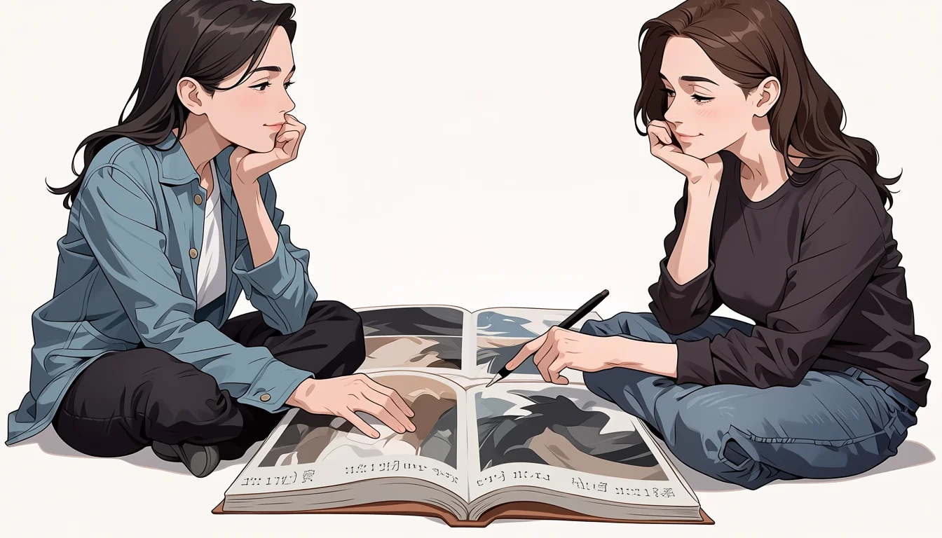 Editorial art for A craft guide to Yuri Bdsm Manga