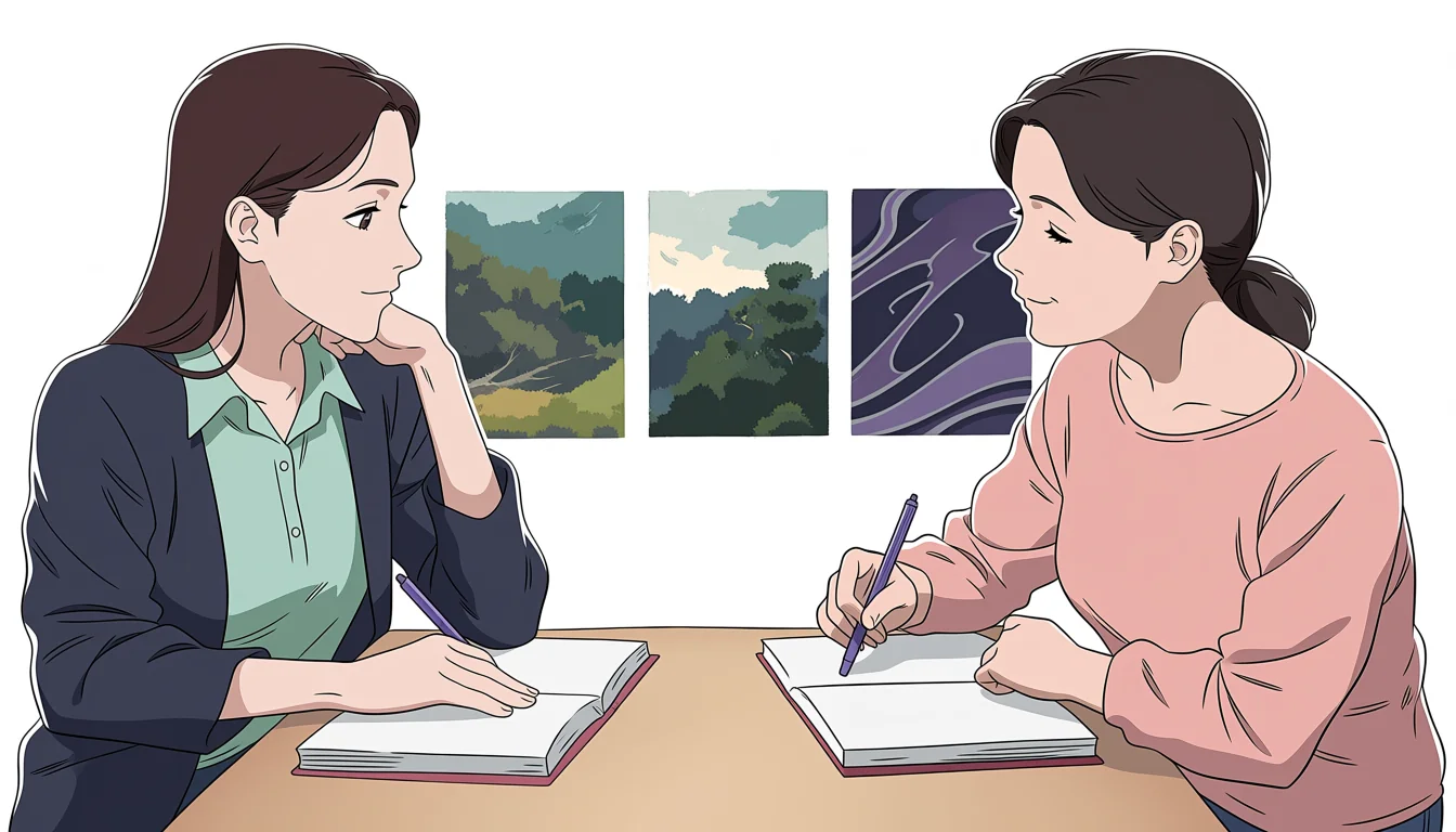 Editorial art for A craft guide to Yuri Hent