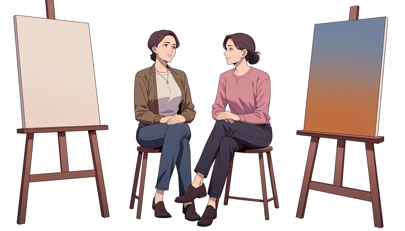 Editorial art for A craft guide to Yuri Hentai Game