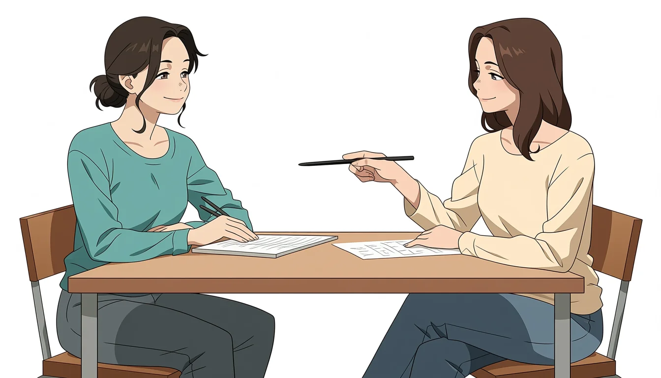 Editorial art for A craft guide to Yuri Hentai Manga
