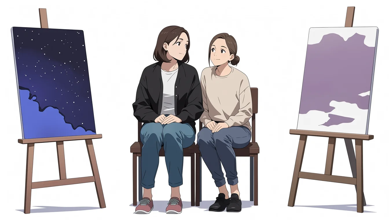 Editorial art for A craft guide to Yuri Hentai Strapon