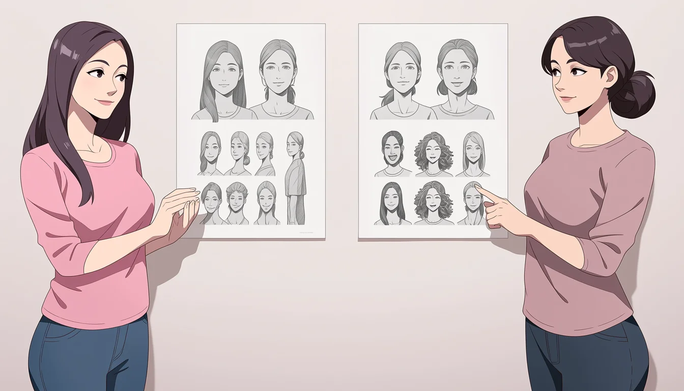 Editorial art for How to assess Yuri Hentai Website sources
