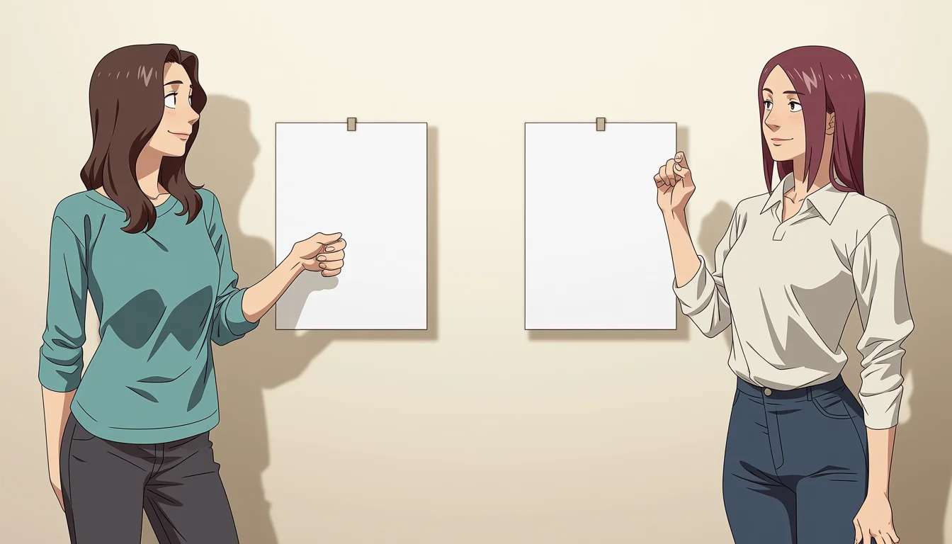 Editorial art for A craft guide to Yuri Manga Xxx