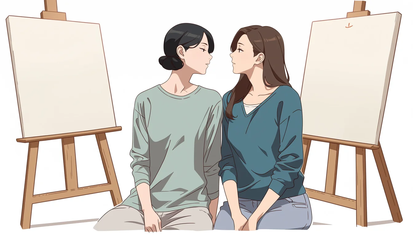 Editorial art for A craft guide to Yuri Porn Game