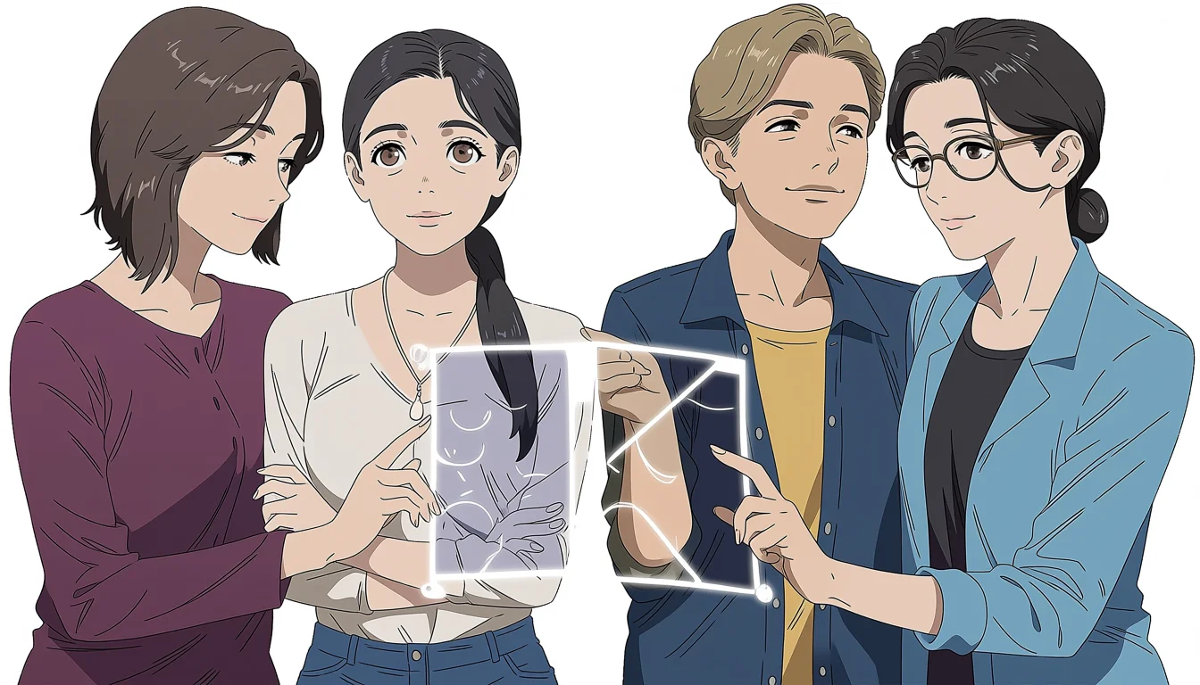 Editorial art for Yuri Sakazaki Sex: choose original adult characters