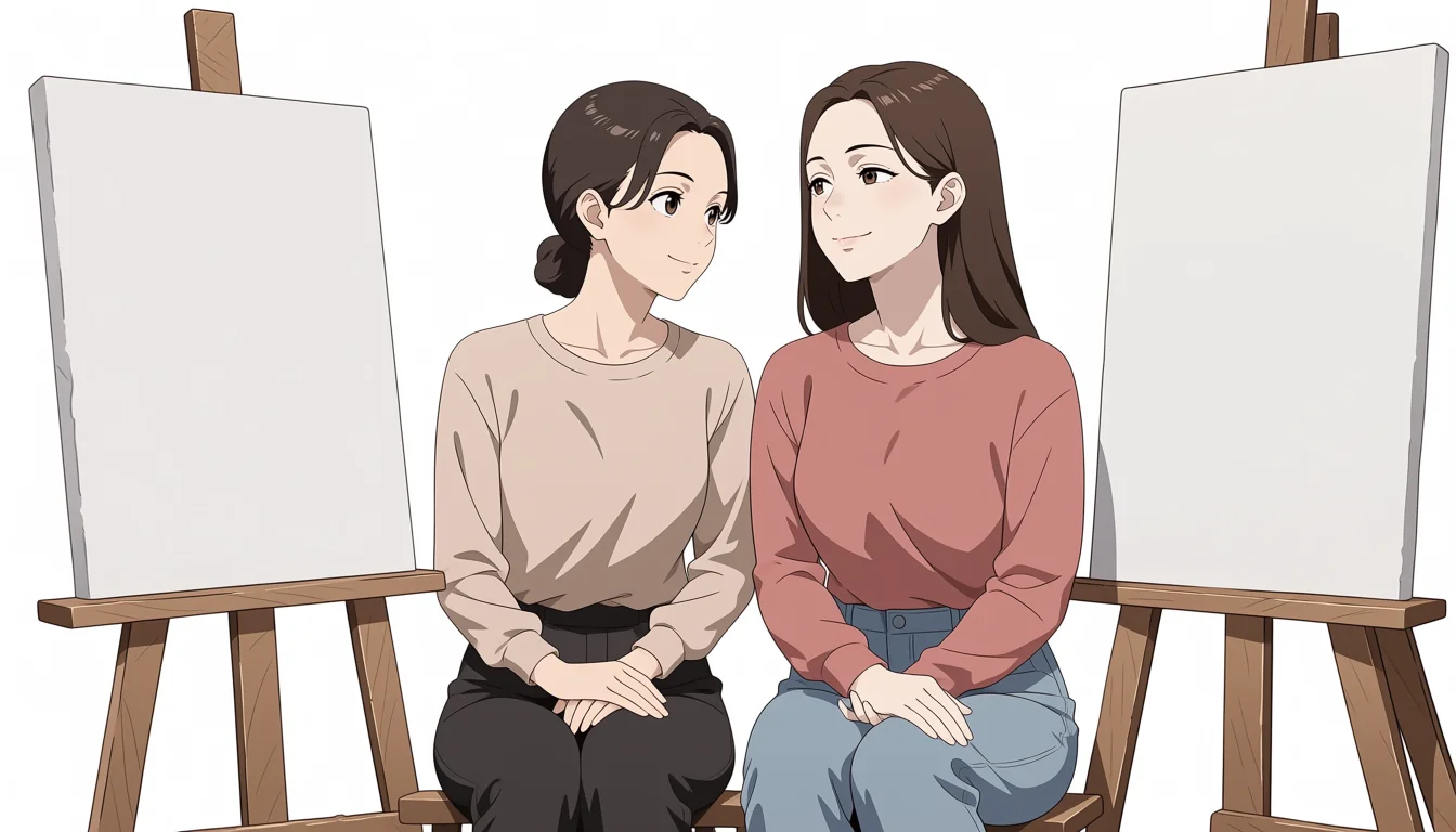 Editorial art for How to read Yuri Sex Anime as visual craft