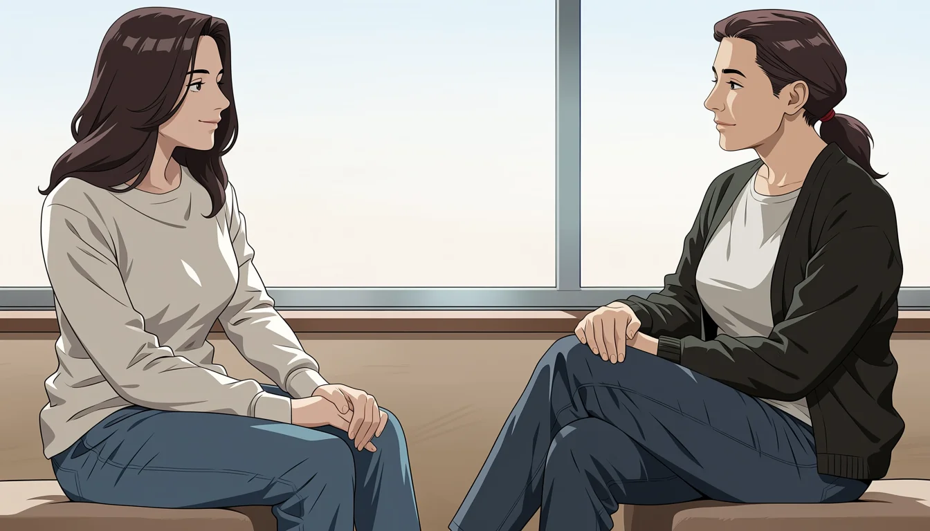 Editorial art for How to read Yuri Sex Scene as visual craft